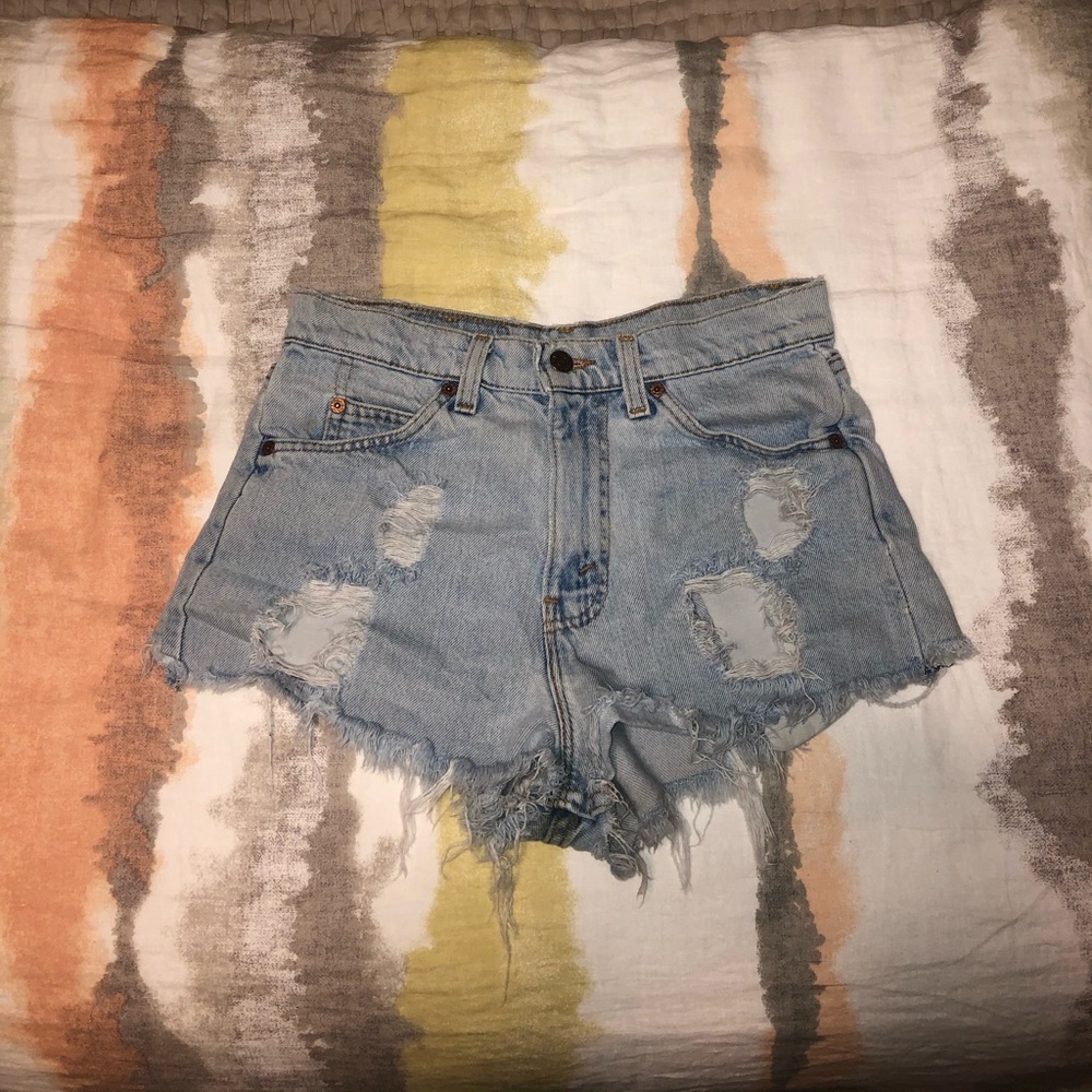 Levi’s High Waisted Shorts
